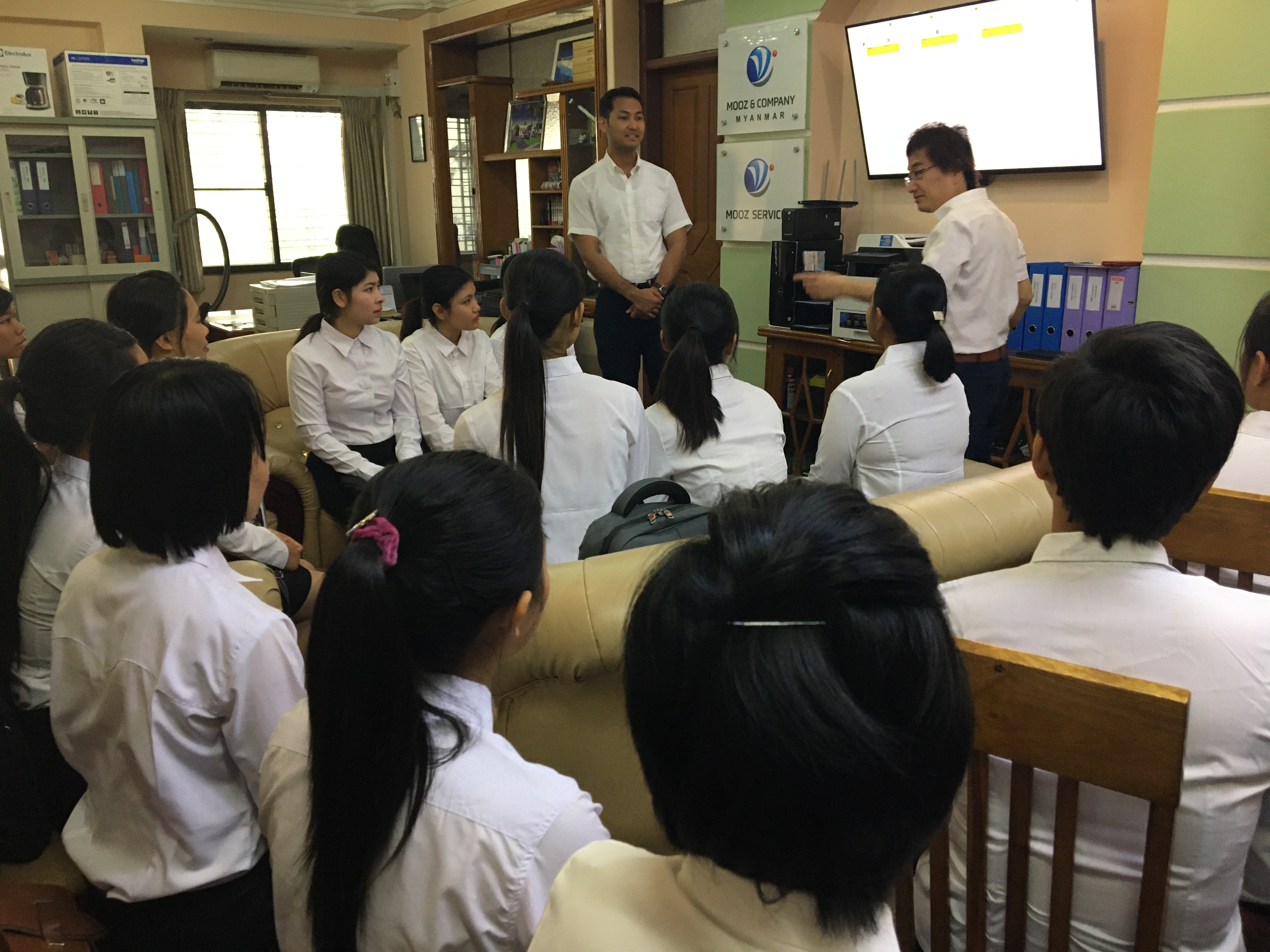 日本人講師による指導