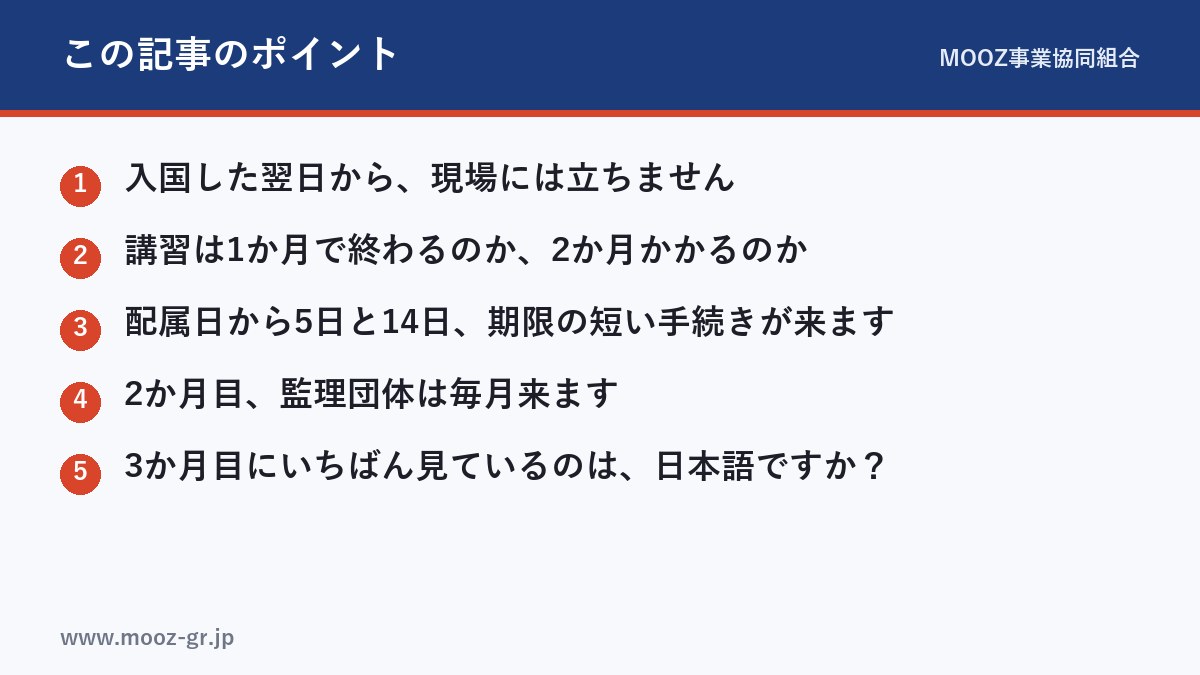 この記事のポイント