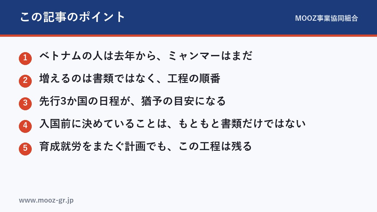 この記事のポイント