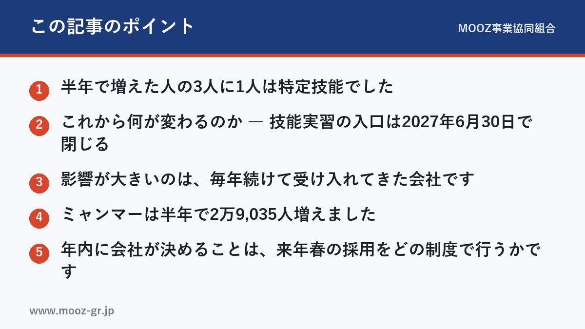 この記事のポイント